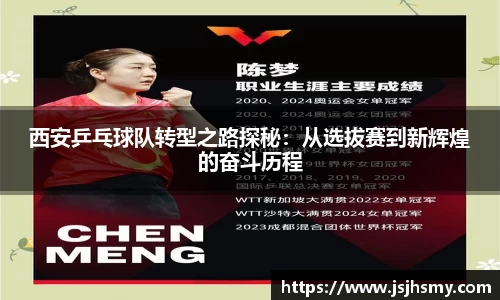 西安乒乓球队转型之路探秘：从选拔赛到新辉煌的奋斗历程